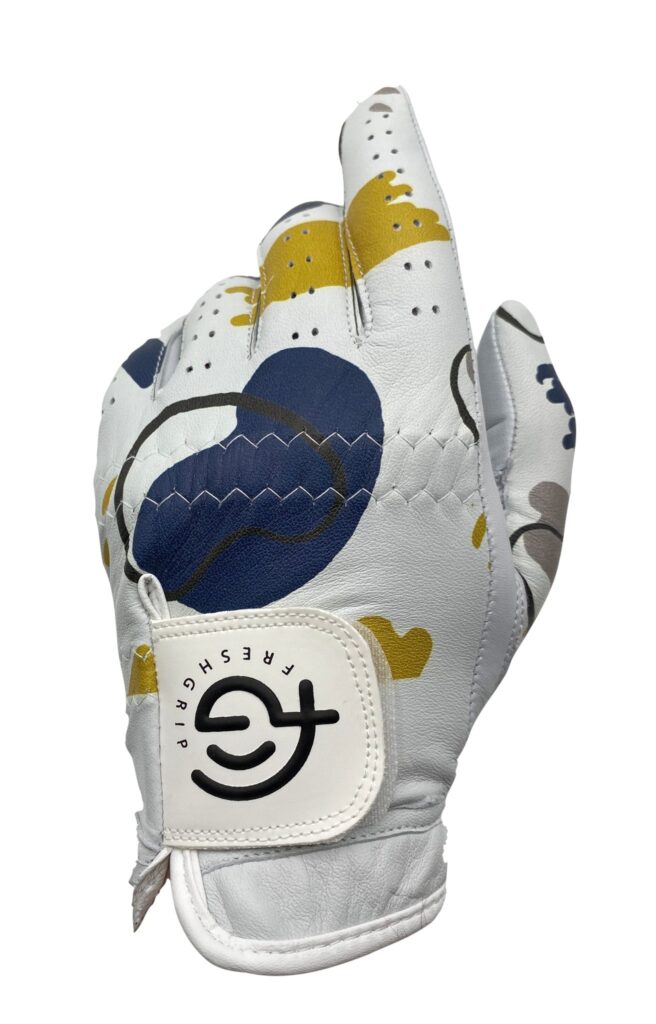 Memphis design golf glove