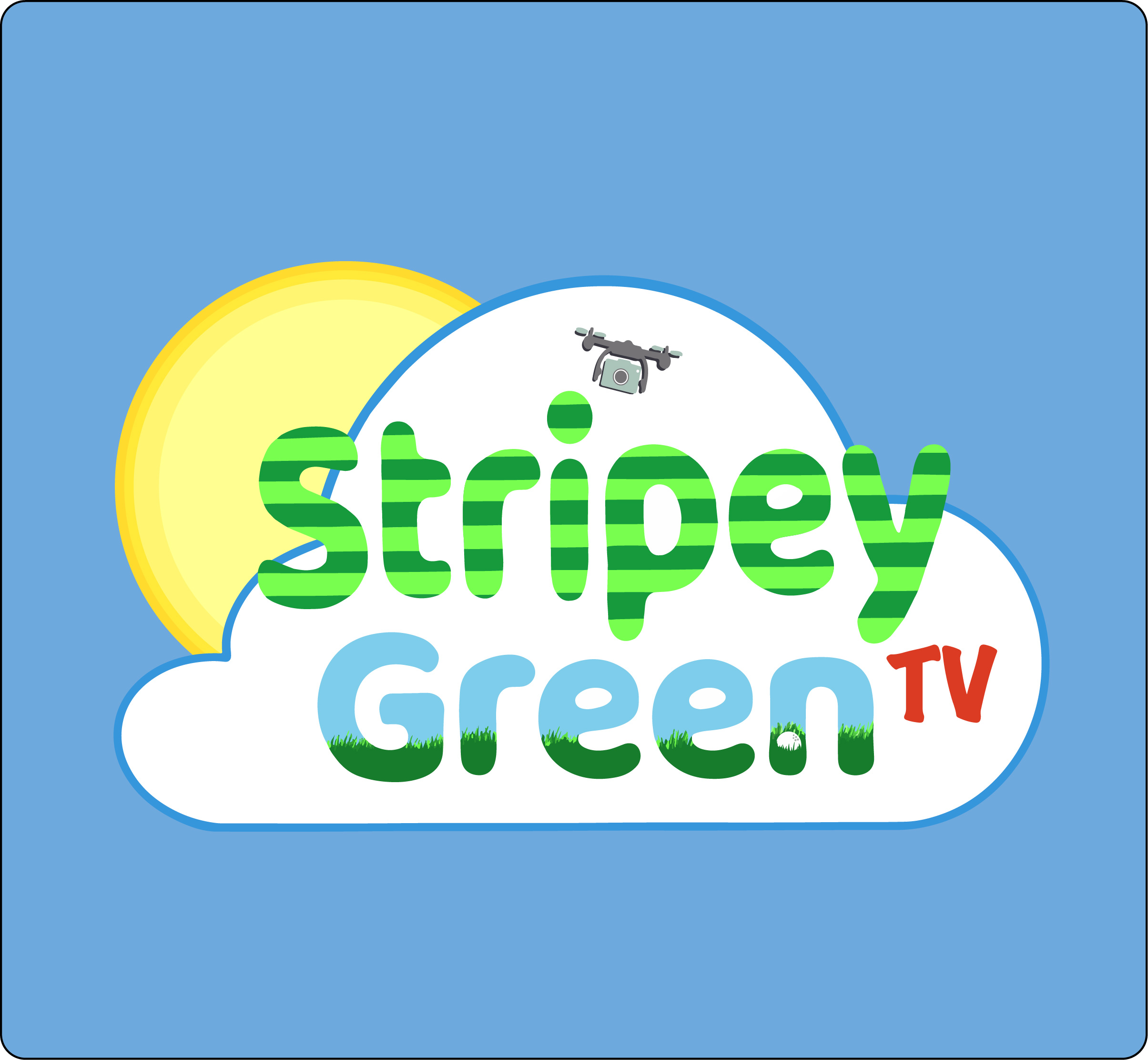 Stripey Green TV logo