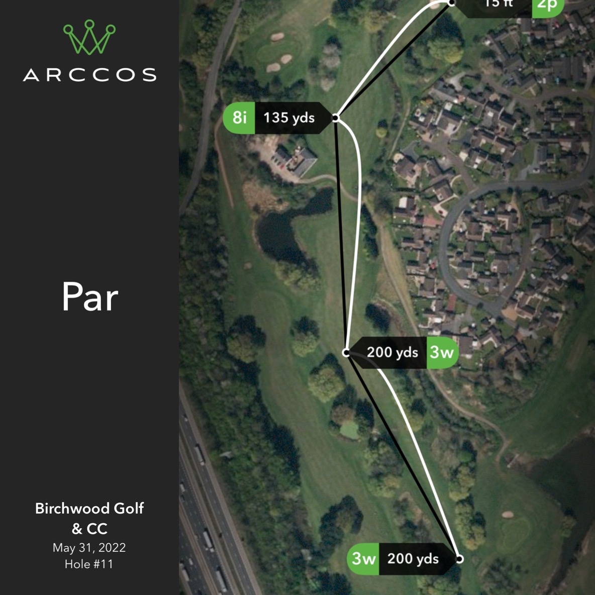 Birchwood Golf Club 11th Hole perfect strategy