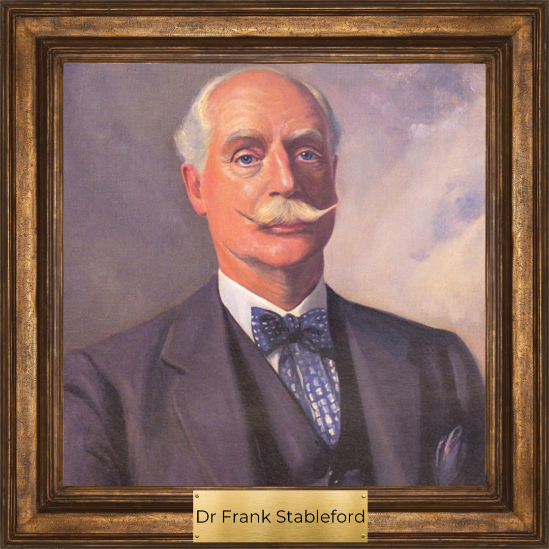 Dr Frank Stableford gave his name to the popular Stableford Scoring system