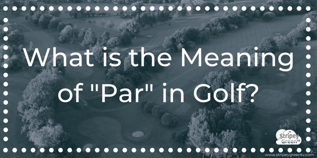 What is the Meaning of Par in Golf