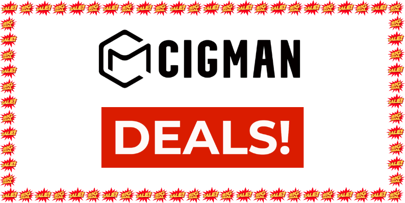 Cigman Coupon Codes, Latest Offers and Discount Codes