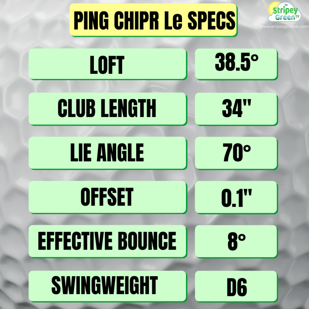 Ping ChipR Le Specifications