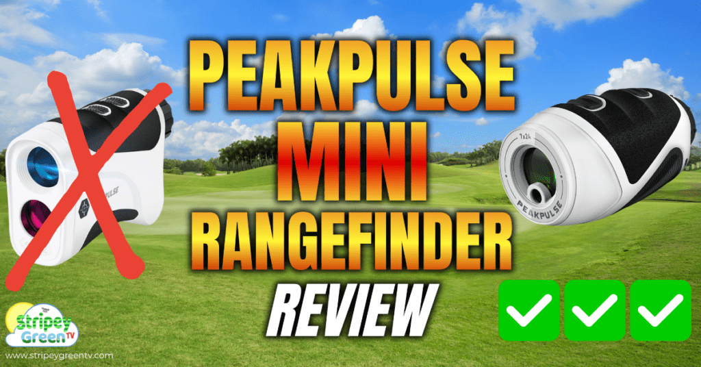 Peakpulse Mini Laser Golf Rangefinder Review