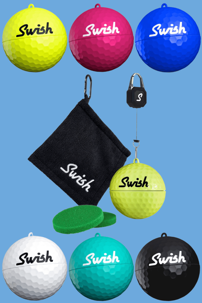 Swish Golf Ball Cleaner Available in a Range of Colours