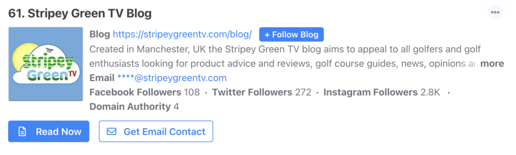 Feedspot Top 100 Best Golf Blogs and Websites in 2025